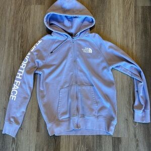 The North Face Lavender Full-Zip Hoodie